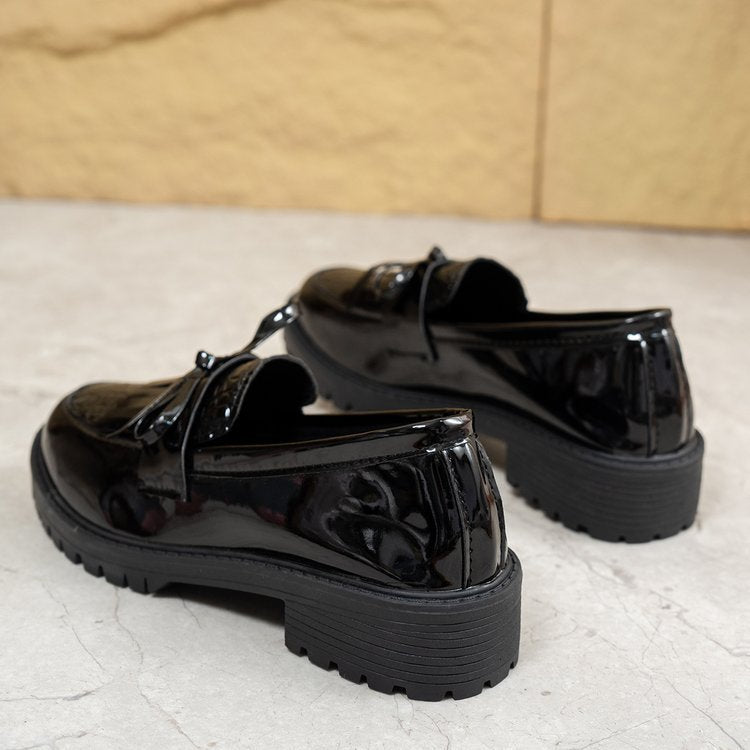 Spring And Autumn New Women's Bow Loafers