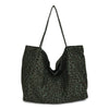 Leopard Print European And American Retro Casual Textured One-shoulder Bag