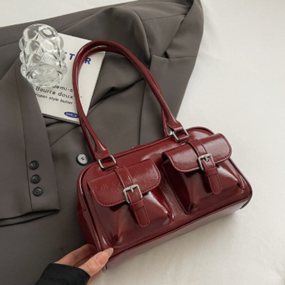 Borsa a tracolla, borsa quadrata piccola di grande capacità