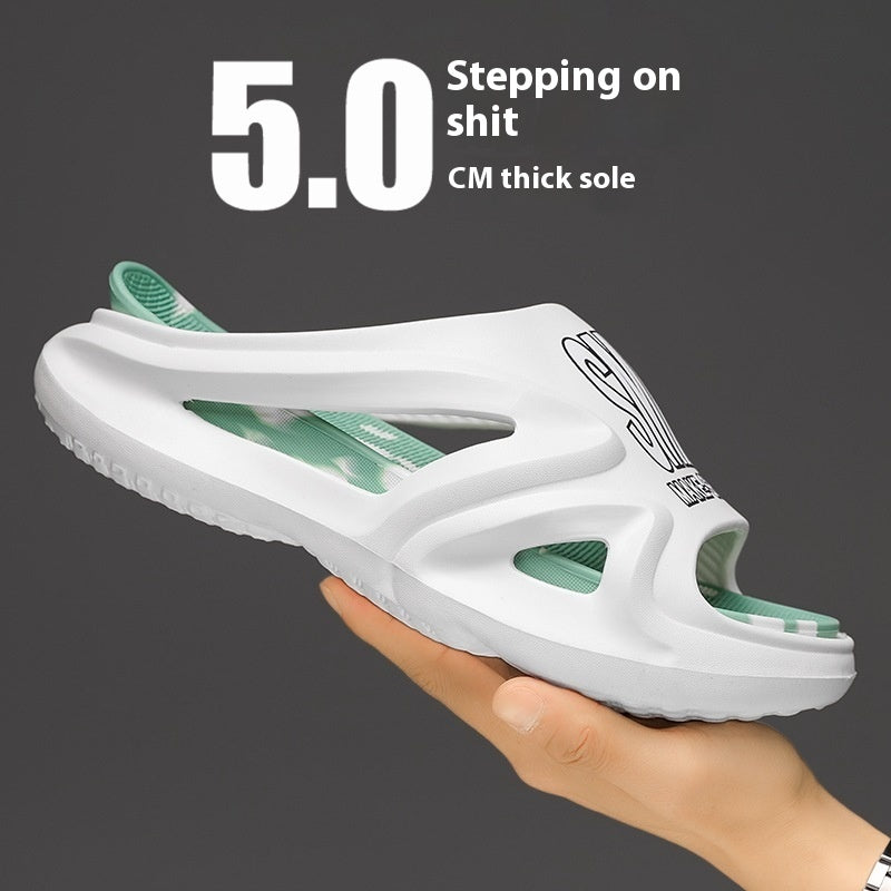 Lightweight Comfortable Slip-on Non-slip Plus Size Slippers