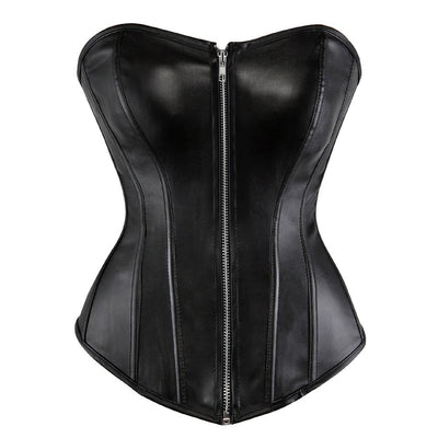 Zipper Sexy Tummy-Control Short Bodysuit Shapewear