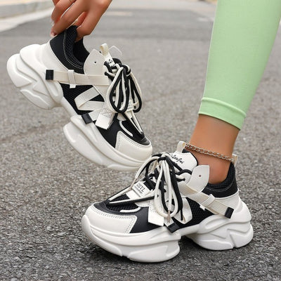 Lace-up White Shoes Casual Sneaker