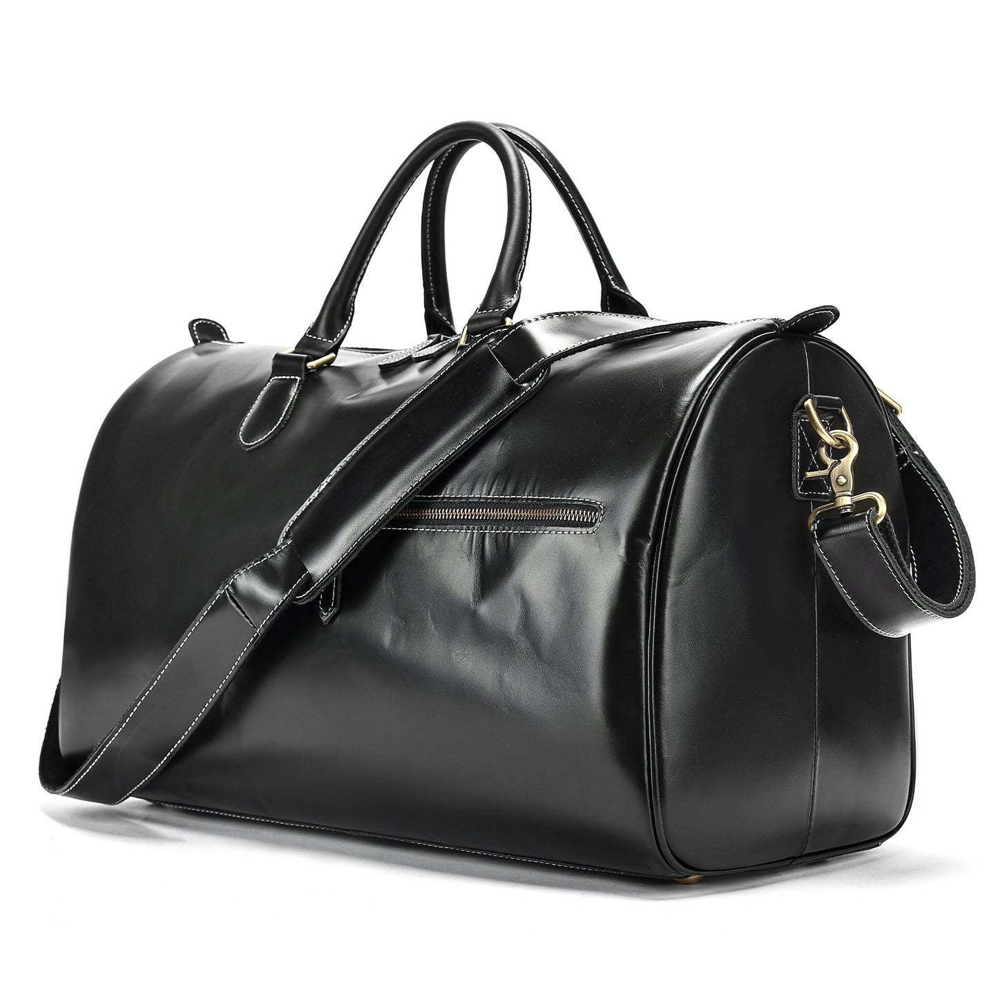 Travel Vintage Leather Large-capacity Crossbody Bag