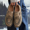 Fashion Tassel Woven Men's Round Shoes