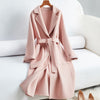Extended European And American Bathrobe Baggy Coat