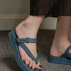 Internet Celebrity Breathable Platform Flip Flops For Women
