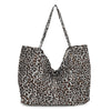 Leopard Print European And American Retro Casual Textured One-shoulder Bag