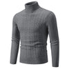 Men's Slim Twist Turtleneck Pullover