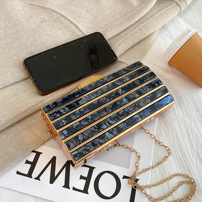 Borsa da sera in acrilico di alta qualità da donna