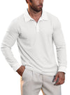 Men's Lapel American Casual Vacation Long Sleeve