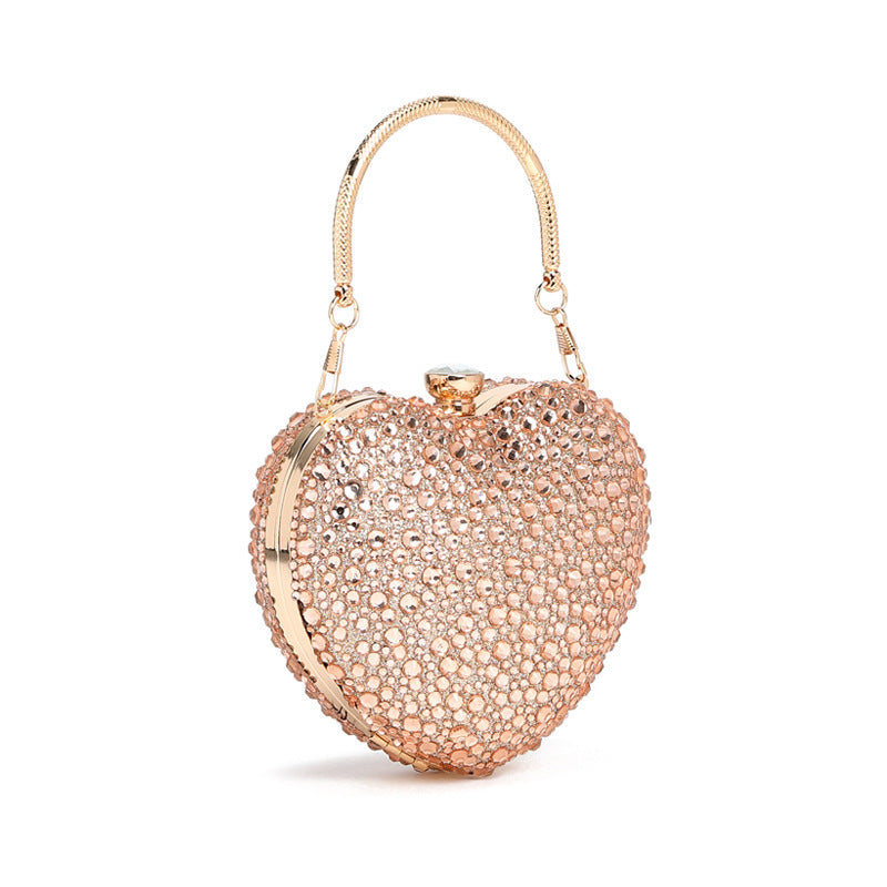 Fashion Chain Diamond-encrusted Shoulder Crossbody Handbag