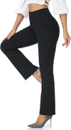 Women's High Waist Formal Wear Solid Color Casual Pants