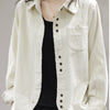 Long Sleeve Loose Leisure Slimming Coat Top