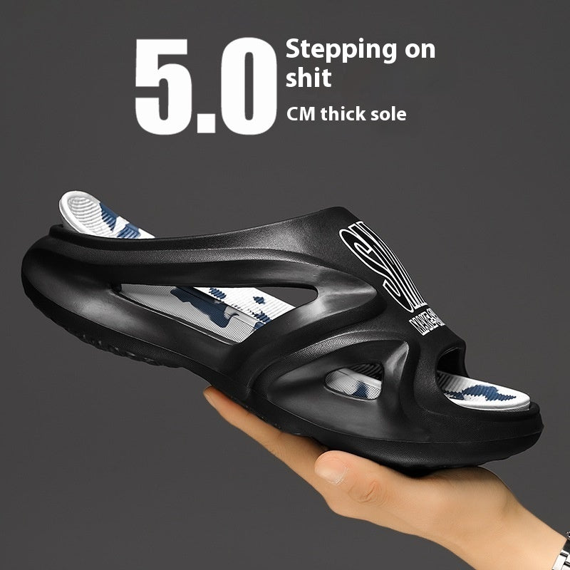 Lightweight Comfortable Slip-on Non-slip Plus Size Slippers