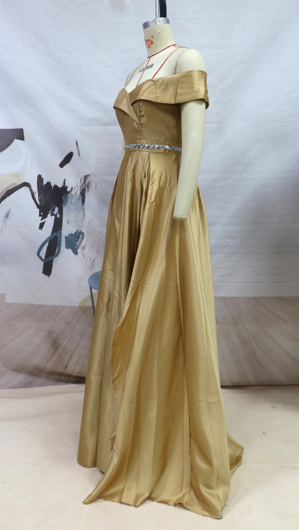 Abito Lungo da Donna da Sera con Strass