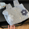 Women's Korean-style Flower Loose Sweater Autumn And Winter