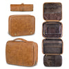Men's Business Pu Toiletry Bag With Large Capacity And High-end Storage