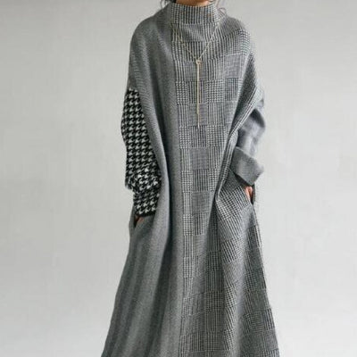 Autumn And Winter Loose Sweaters Dress For Women