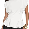 T-shirt Donna Girocollo Manica Corta Casual Versatile Moda