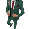 Completo da uomo in tre pezzi, versatile e semplice, con fantasia a quadri
