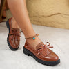 Spring And Autumn New Women's Bow Loafers