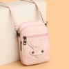 Mobile Phone Bag Soft Leather Fashionable Retro