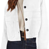 European And American Style Women Faux Suede Short Jacket Casual Lightweight Autumn Fashion