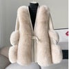 Loose Fashionable Warm Mid-length Fur Coat