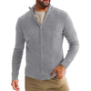 Men's Half-high Collar Cardigan Sweater Coat