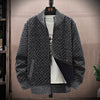 New Men's Casual Zipper Sweater Coat All-matching