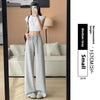 Women's High Waist Slimming And Straight Draping Casual Wide Leg Sweatpants