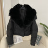 Women's Short Western Style Fashionable Warm Down Jacket