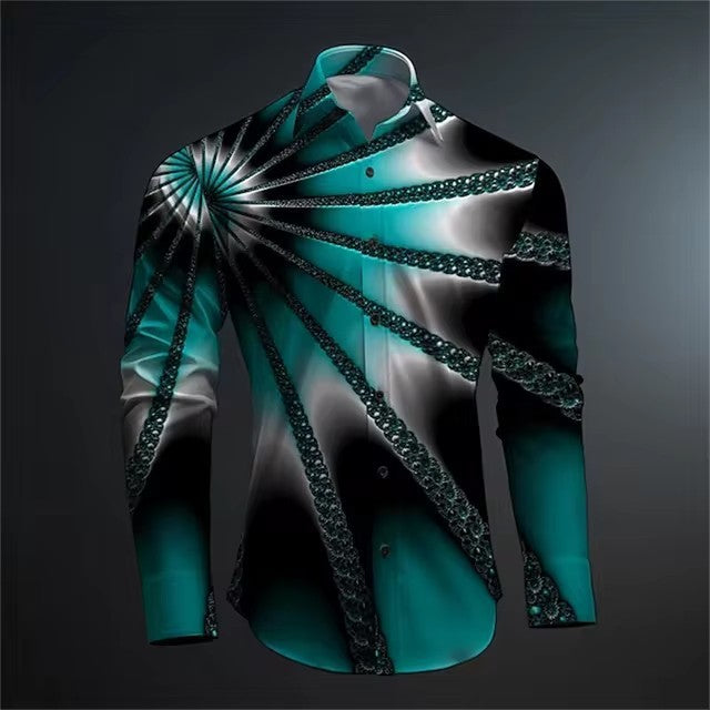 Fashion Casual Vintage Long Sleeve Shirt