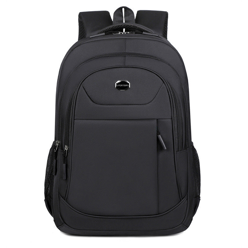 College Student Multi-layer Storage Schoolbag Simple Computer Business Backpack