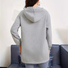Women's Solid Color Outdoor Autumn And Winter Leisure Loose Long Sleeve Sweatershirt