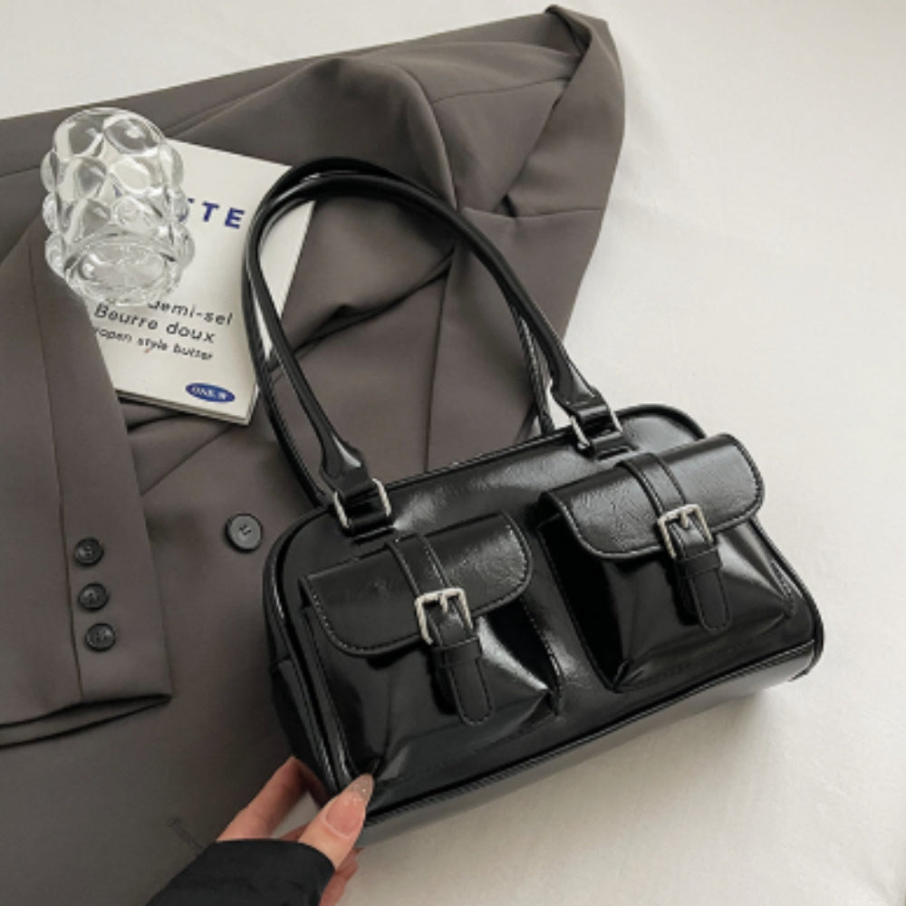 Borsa a tracolla, borsa quadrata piccola di grande capacità