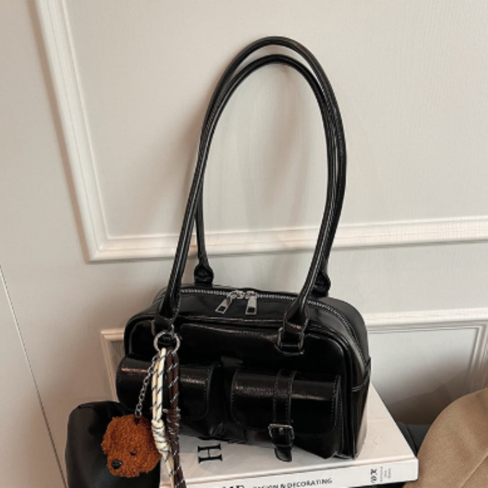 Borsa a tracolla, borsa quadrata piccola di grande capacità