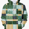 Stitching Pattern 3D Digital Printing Sweater Spring And Autumn Men's Hoodie