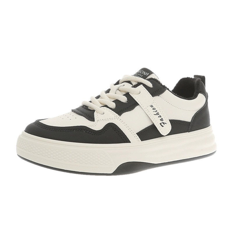 Sneakers casual alla moda, leggere e dall'aspetto alto, con suola spessa