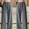 Women's High Waist Slimming And Straight Draping Casual Wide Leg Sweatpants