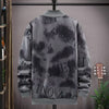 Men's Camouflage Coat Men's Zipped Stand Collar Sweater Jacket Long Sleeve Thin Coat