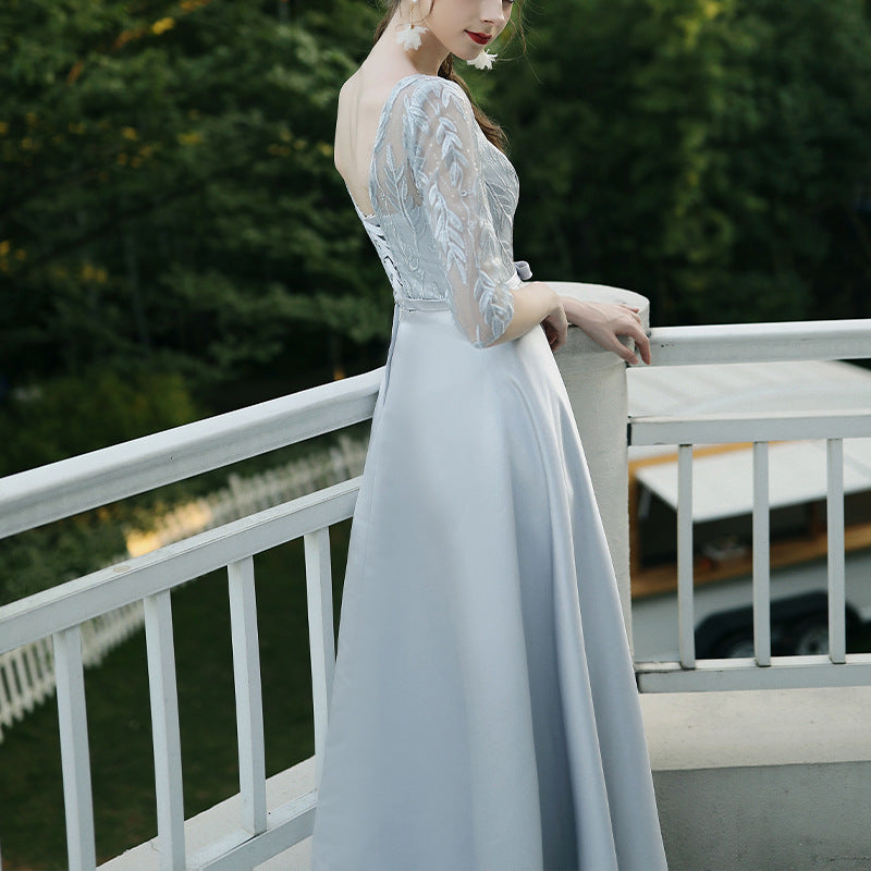 Abito da sera elegante da donna per banchetto