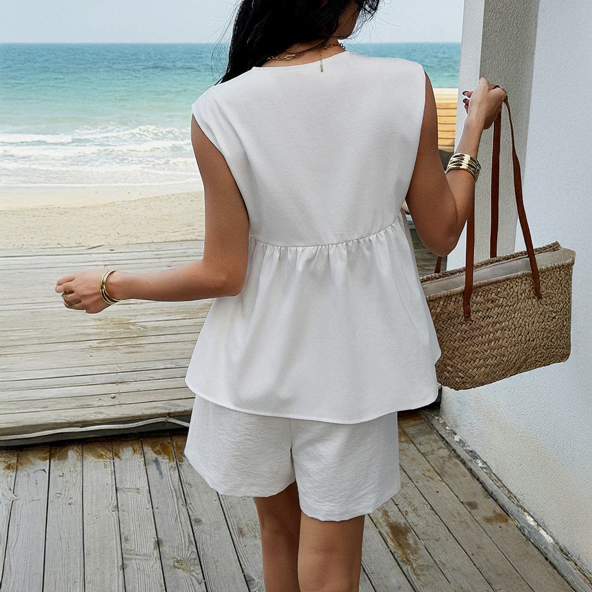 Top And Pants Two-piece Set