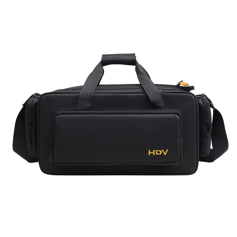 Pacchetto di attrezzatura fotografica da spalla vecchio stile