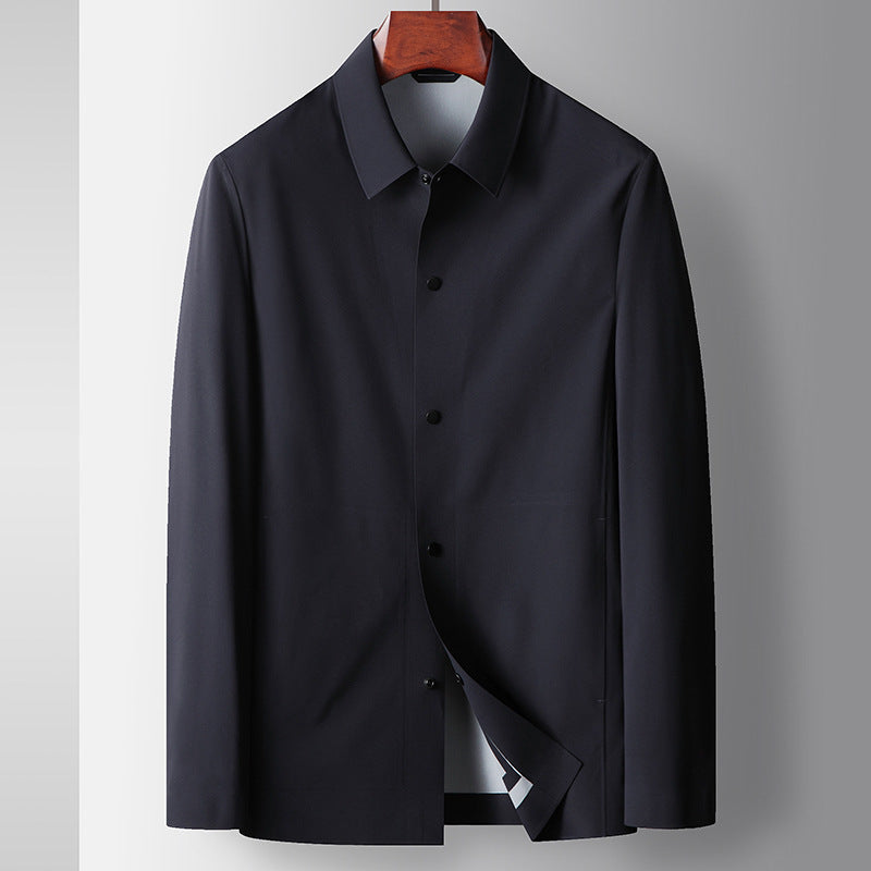Cappotto sottile da uomo business casual