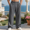 Men's Casual Jacquard Straight Simple Trousers