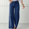High-quality Straight-leg Denim Jeans For Women