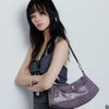 New Women's Underarm Purple Niche Crossbody Shoulder Bag