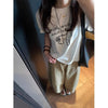 SpringSummer Cartoon Print Short-Sleeve T-Shirt Womens Loose Casual Fashionable