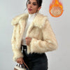 New Fox Fur Fashion Thick Warm Fur Coat